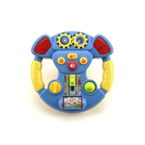 Dětský volant TEDDIES se zvukem a světlem 16cm