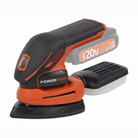 Vibrační bruska Powerplus POWDP5020 20 V bez baterie