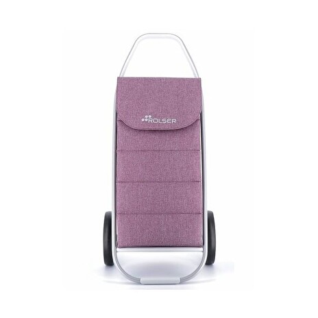Nákupní taška Rolser Com Tweed Polar 8 na kolečkách, fialová
