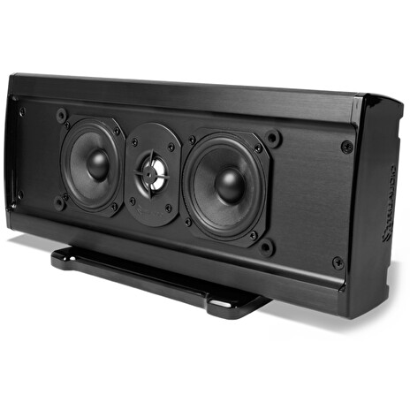 TRUAUDIO Slim 100G - Soundbar LCR, 2x 3.5" glass fiber woofer, výkon 75 W/kanál, 8 ohm