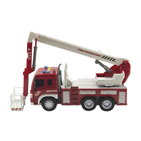 Dětské hasičské auto TEDDIES se světlem a zvukem 28 cm