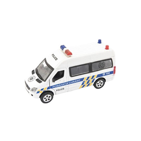 Dětské policejní auto Teddies se zvukem a světlem 15cm