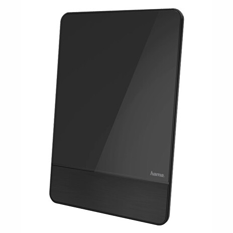HAMA aktivní DVB-T/T2 anténa FL-2/ 470-790 MHz/ LTE filtr/ plochá/ černá