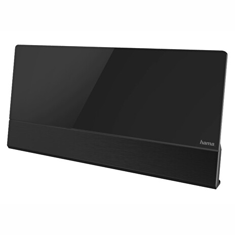 HAMA aktivní DVB-T/T2 anténa FL-3/ 470-790 MHz/ LTE filtr/ plochá/ černá