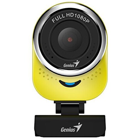 GENIUS VideoCam Webkamera Genius QCam 6000 žlutá Full HD 1080P, mikrofon, USB 2.0
