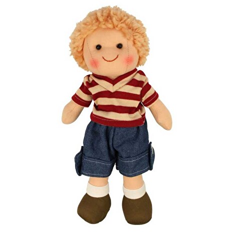 Panenka Bigjigs Toys látkový Harry, 28 cm