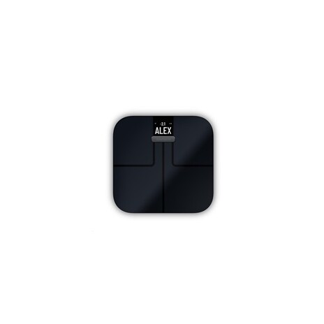Garmin Index S2 Black - chytrá váha (černá barva)