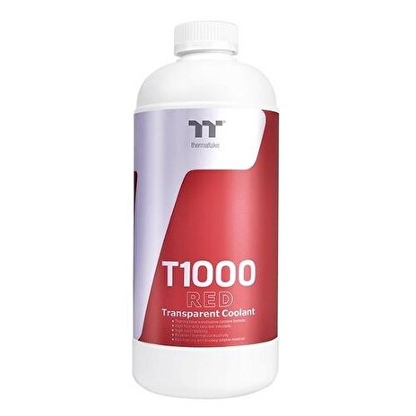 THERMALTAKE T1000 chladicí kapalina 1000ml červená (Coolant, Red, průhledná)