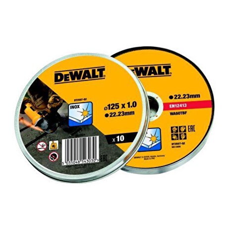 Řezný kotouč Dewalt DT3507 125 mm, 10ks