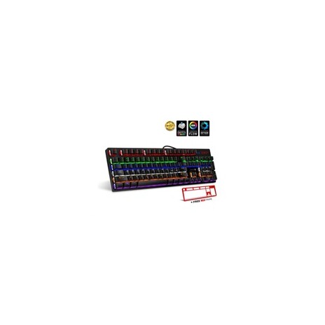 CONNECT IT Herní klávesnice NEO+, LED podsvícení, USB, CZ+SK verze