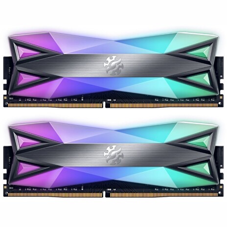 ADATA XPG SPECTRIX D60G 16GB DDR4 4133MHz / DIMM / CL19 / RGB / wolframová / KIT 2x 8GB