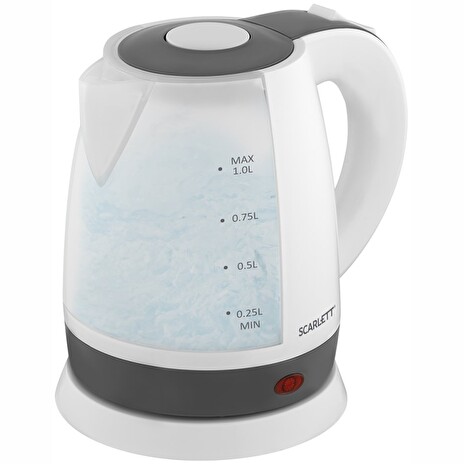 Scarlett Rychlovarná konvice objem 1 l, příkon 1600W.