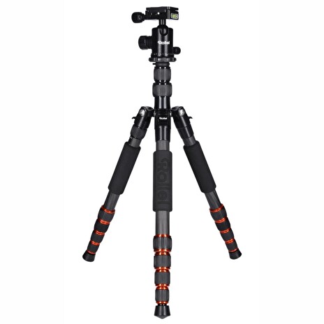 Rollei Stativ Traveller/ Zátěž 8kg/ Vytažený 148,5 cm/ Karbon/ Černý