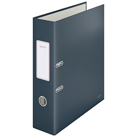 LEITZ Pákový pořadač 180° Cosy hebký A4 80 mm sametová šedá