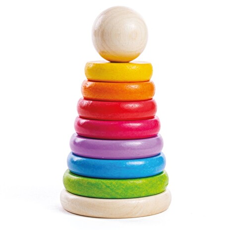 Hračka Bigjigs Toys Baby Duhový panáček