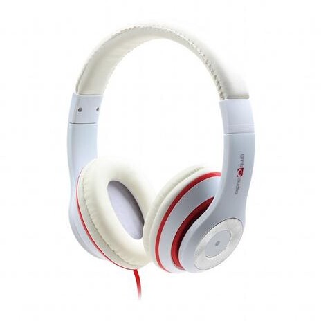 GEMBIRD sluchátka MHS-LAX-W Stereo headset, "Los Angeles", white