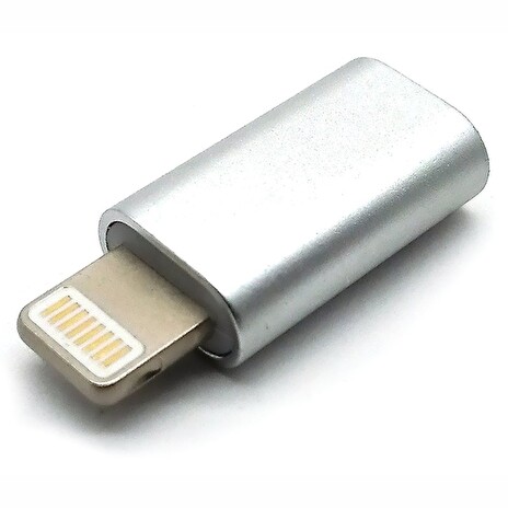 XtendLan Adaptér Apple Lightning (M) na Micro USB (B typ, F), pasivní, data a napájení
