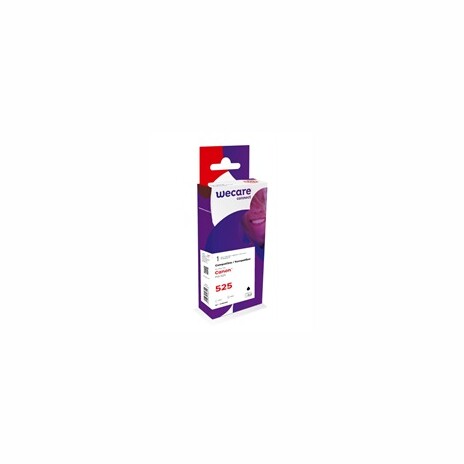 WECARE ARMOR cartridge pro CANON iP 4850 s čipem (PGI525Bk) černá, 20ml 440 str