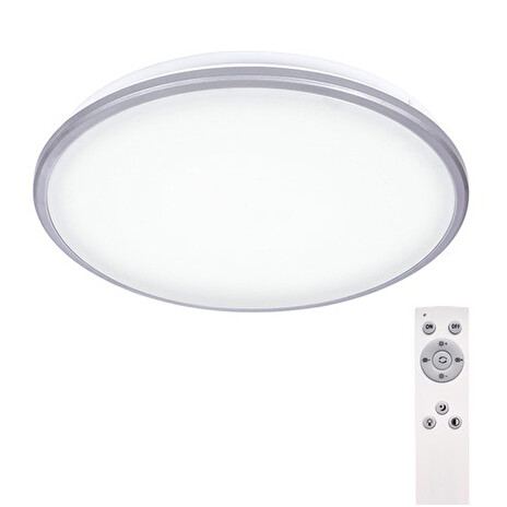 Svítidlo stropní SOLIGHT WO761 SILVER 24W