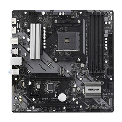 ASROCK B550M PHANTOM GAMING 4 (AM4, amd B550, 4xDDR4 4733, 4xSATA3, 7.1, HDMI +DPort, M.2, USB3.2, mATX)