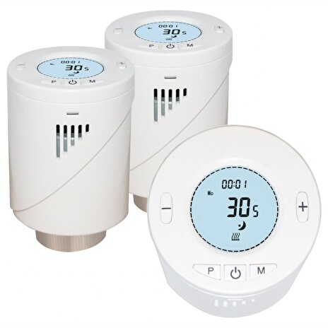 IMMAX NEO SMART 3x Termostatická hlavice Zigbee 3.0