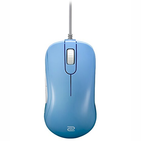 ZOWIE by BenQ herní myš S2 DIVINA BLUE/ drátová/ 3200 dpi/ USB/ modrá/ 5 tlačítek/ pro praváky/ střední velikost