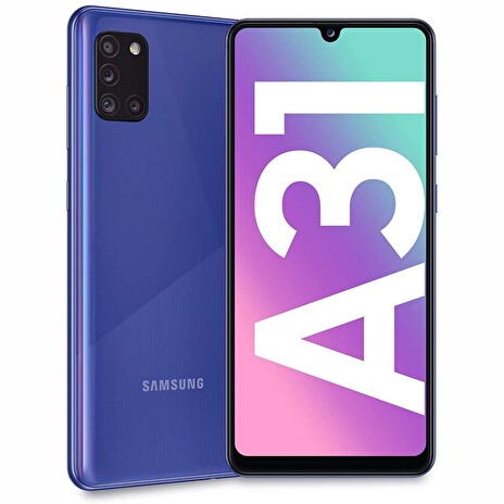 Samsung Galaxy A31 (A315) - blue 6,4" Super AMOLED/ DualSIM/ 64GB/ 4GB RAM/ LTE/ Android 10