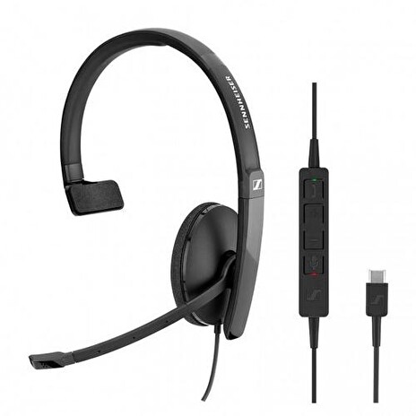 SENNHEISER SC 135 USB-C headset - jednostranná sluchátka s mikrofonem