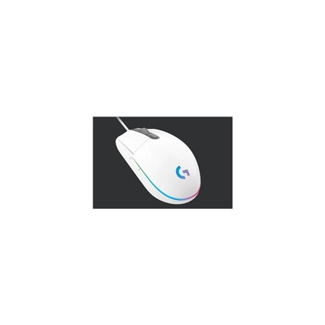 Logitech herní myš Gaming Mouse G203 LIGHTSYNC 2nd Gen, EMEA, USB, white