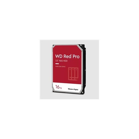 WD RED Pro NAS WD161KFGX 16TB SATAIII/600 512MB cache, 259 MB/s, CMR