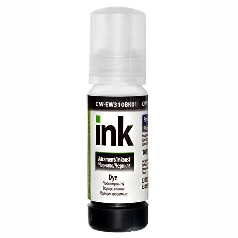 COLORWAY alternativní inkoustová náplň pro EPSON/ C13T00S14A/ L3151/ L3150/ L3111/ L3110/ černá