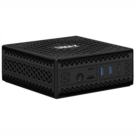 UMAX Mini PC U-Box J51 Pro/ J5005/ 4GB/ 64GB/ 2,5" HDD/SSD slot/ 2x HDMI/ 2x USB 3.0/ 2x USB 2.0/ BT/ Wi-Fi/ LAN/ W10Pro