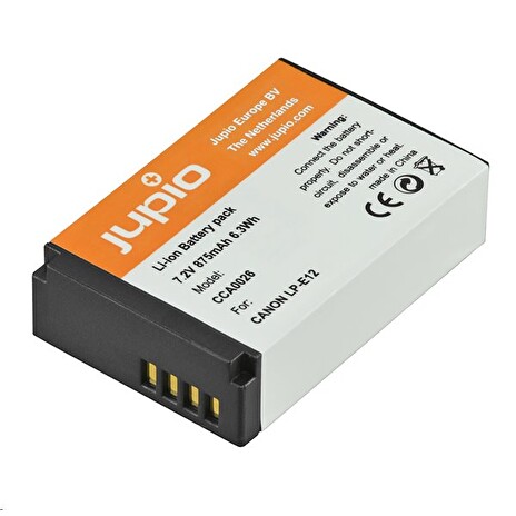 Baterie Jupio LP-E12 /NB-E12 875 mAh pro Canon