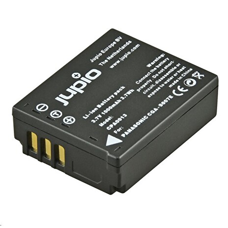 Baterie Jupio CGR-S007E /DMW-BCD10 - 1000 mAh pro Panasonic