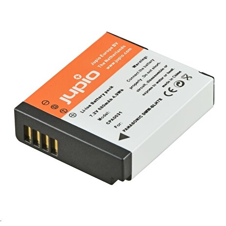 Baterie Jupio DMW-BLH7 pro Panasonic 680 mAh