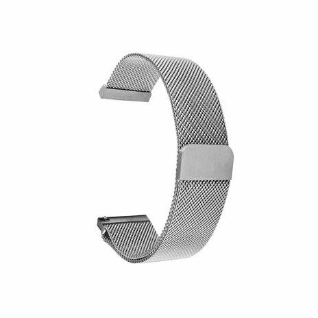 Tactical 699 Loop Magnetický Kovový Řemínek 22mm Silver
