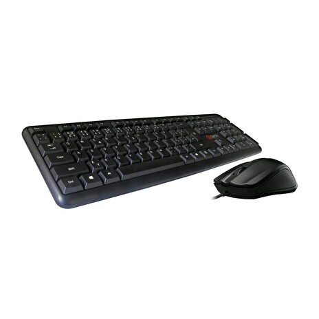 Set klávesnice + myš C-Tech drátový KBM-102-BL