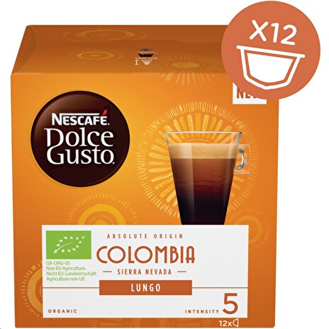 Kávové kapsle Nestlé Dolce Gusto Colombia Nescafé 12 ks