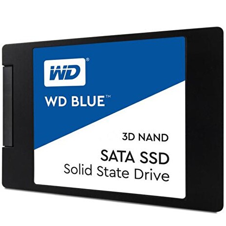 WDC BLUE PC SSD WDS500G2B0A 500GB (použitý) 2.5" 7mm 3D NAND (560/530MB/s, 95K/84K IOPs, SSD, 3D N