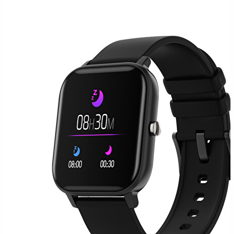 CANYON chytré hodinky Wildberry, 1,3" LCD dotykový displej, IP67, režim Multi-sport, iOS/android, cerná