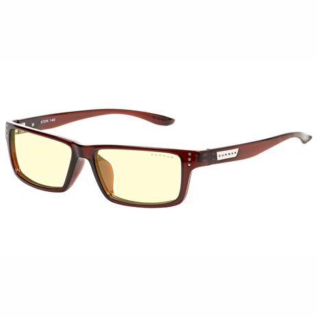 GUNNAR kancelářske/herní brýle RIOT ESPRESSO * jantárová skla * BLF 65 * GUNNAR focus