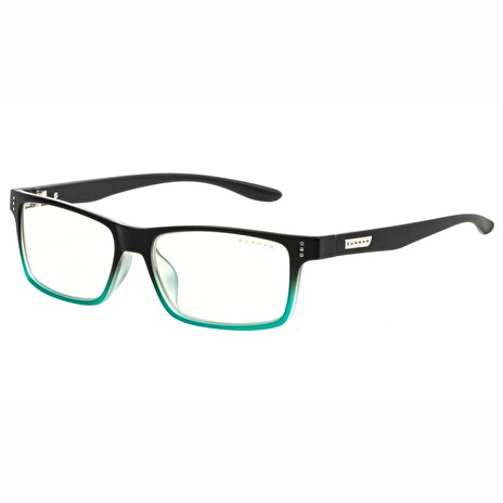 GUNNAR kancelářske/herní brýle CRUZ ONYX-TEAL * čírá skla * BLF 35 * NATURAL focus