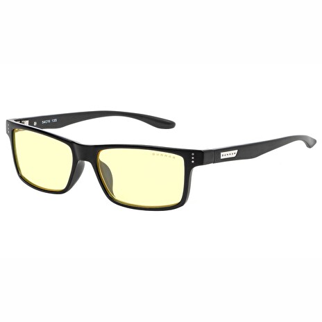 GUNNAR kancelářske/herní brýle CRUZ ONYX * jantárová skla * BLF 65 * NATURAL focus