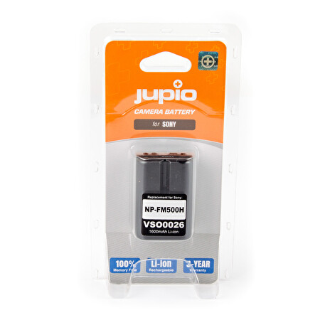 Baterie Jupio NP-FM500H pro Sony 1600 mAh