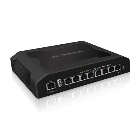 UBIQUITI ToughSwitch 8x 10/100/1000Mbps passive PoE 24V/48V