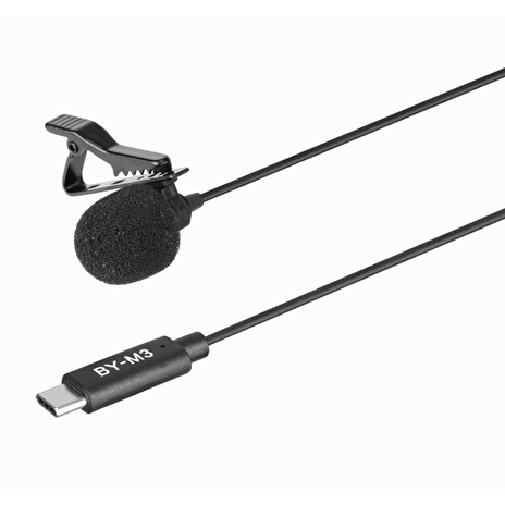 Mikrofon BOYA BY-M3 OP všesměrový klopový, USB-C