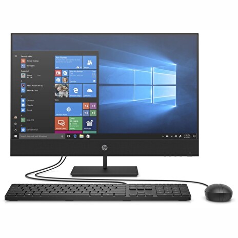 HP ProOne 440 G6/ AiO/ i5-10500T/ 8GB/ SSD 256 GB/ 23,8"/ Intel UHD 630/ DVD-RW/ Bez OS/ Černý/ kbd+myš