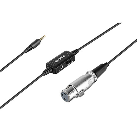 Adaptér BOYA BY-BCA6 na sluchátka z XLR do TRS