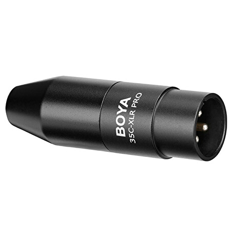 Adaptér BOYA 35C-XLR Pro 3,5mm jack na 3pin XLR