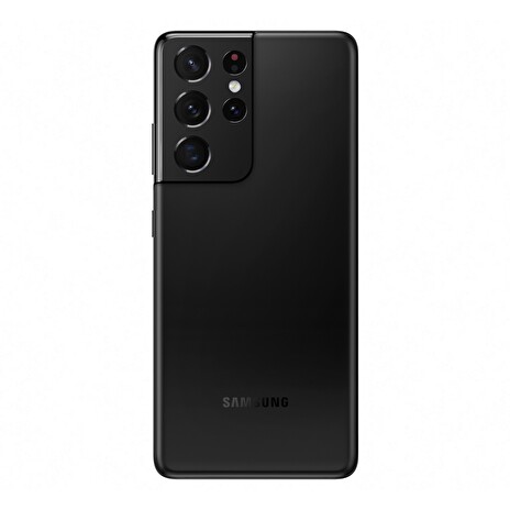 Samsung Galaxy S21 Ultra 5G - Smartphone - dual-SIM - 5G NR - 128 GB - 6.8" - 3200 x 1440 pixelů (515 ppi) - Infinity-O Dynamic AMOLED 2X - RAM 12 GB (přední kamera 40 MP) - 4x zadní fotoaparát - Android - phantom black